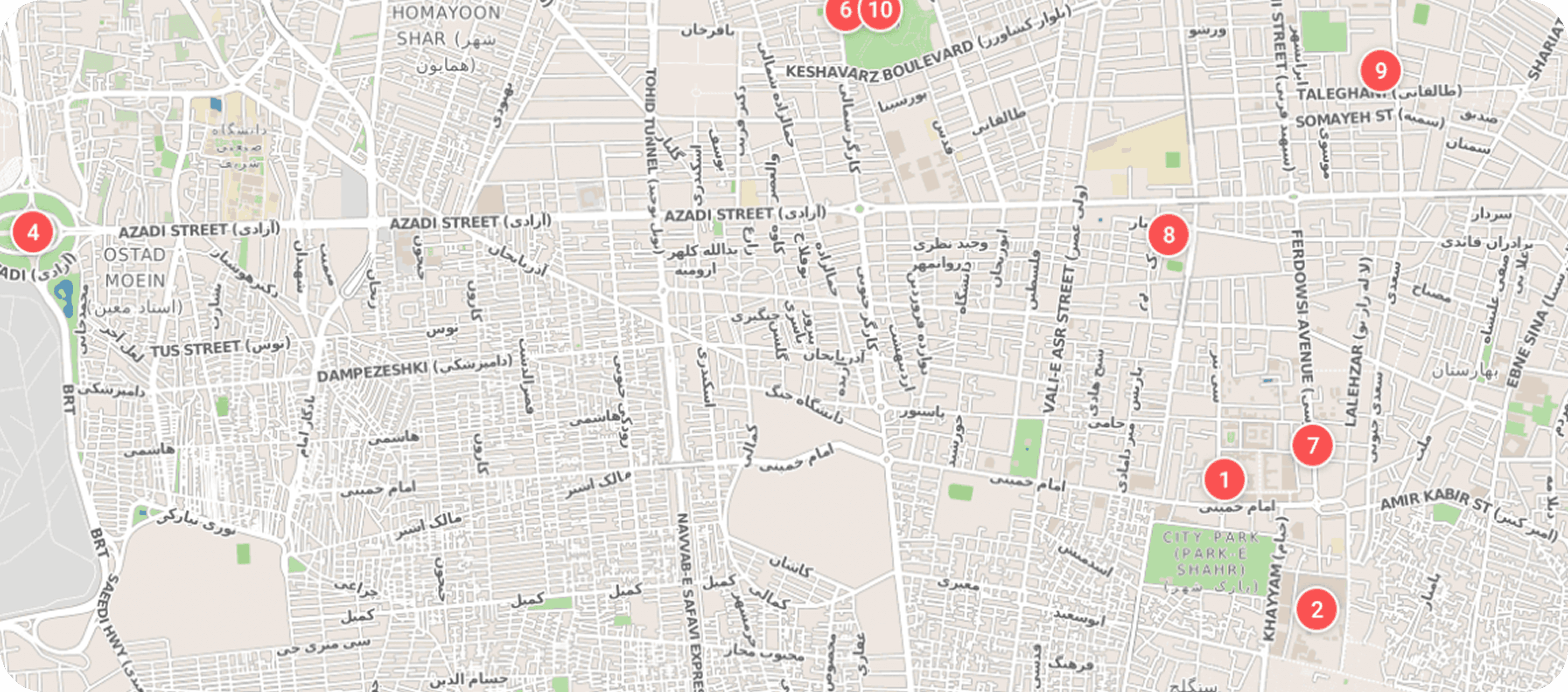 Office Location Map